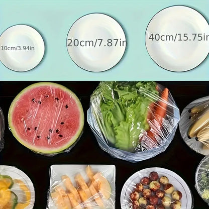 Plastic Bags Reusable Elastic Food Storage (Pack of 2) Home & Kitchen