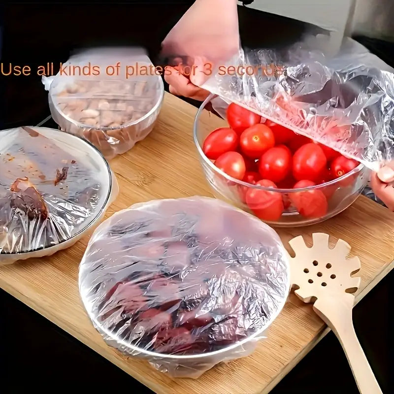 Plastic Bags Reusable Elastic Food Storage (Pack of 2) Home & Kitchen