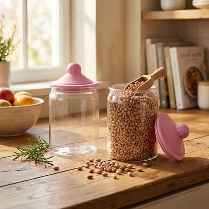 Best plastic container jar set (2 pcs) - food storage containers | 2026 | fast shipping