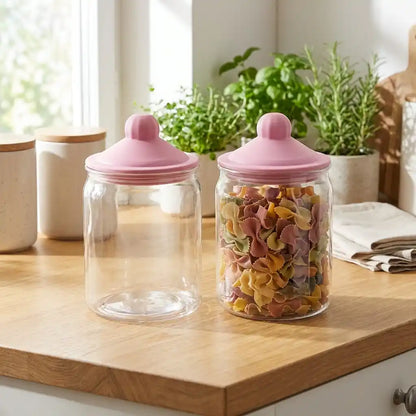 Best plastic container jar set (2 pcs) - food storage containers | 2026 | fast shipping