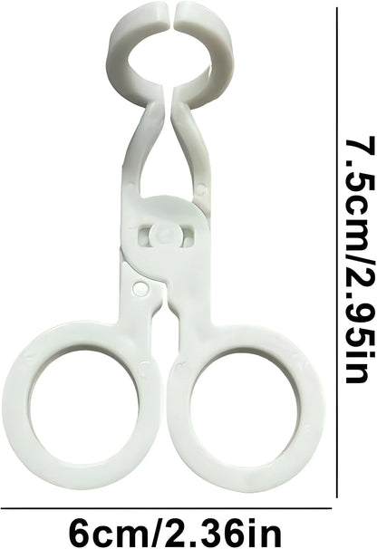 Plastic Ergonomic Women Eye Care Contact Lenses Inserter Remover Tool - Health & Personal