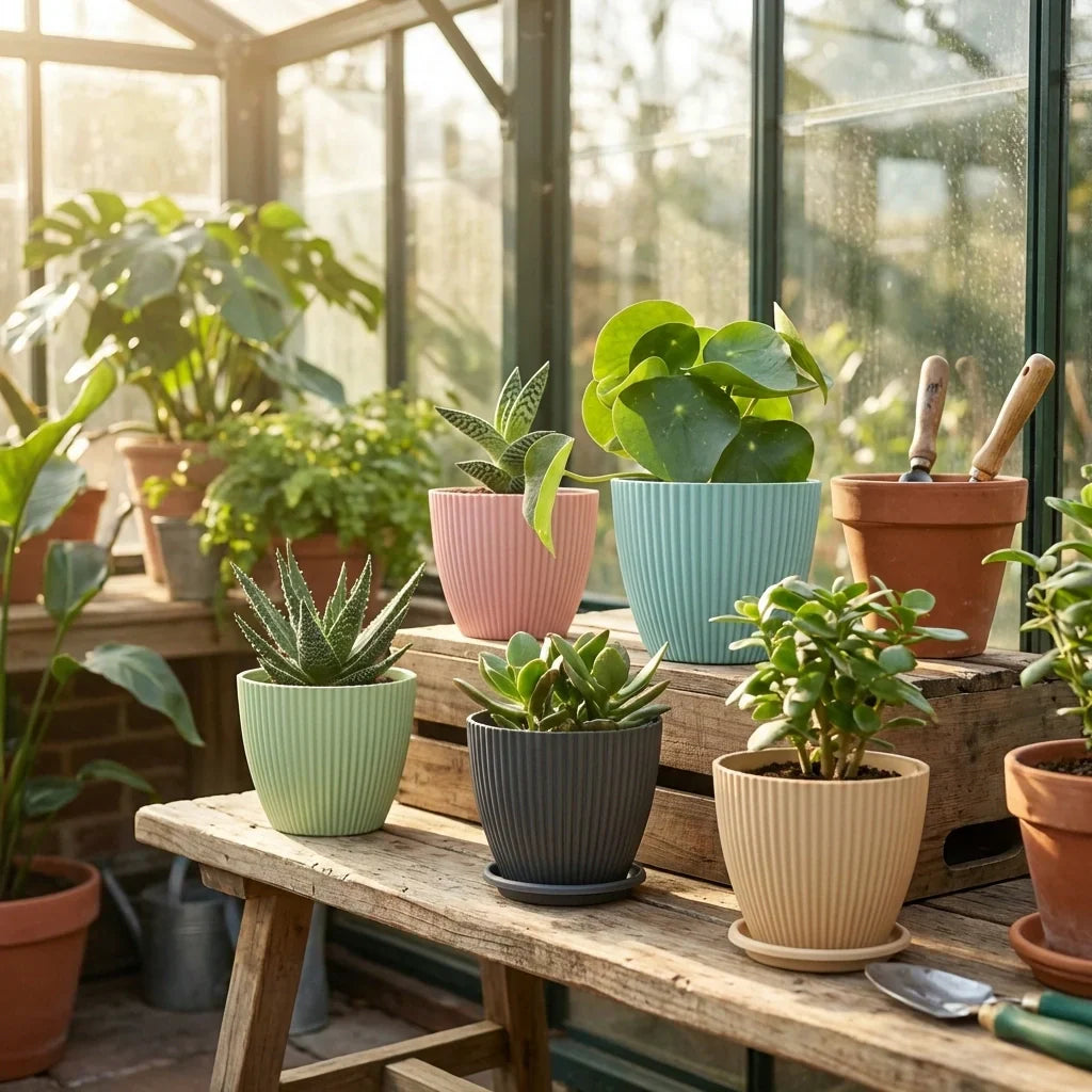 Best plastic flower pot with bottom tray - home & garden | 2026 | fast shipping