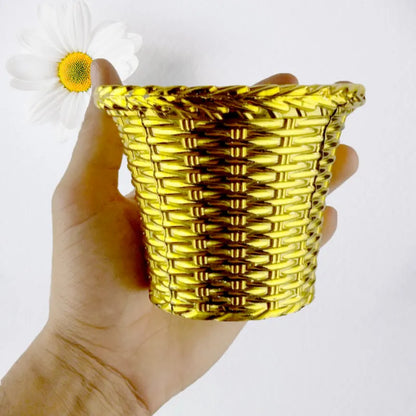 Plastic Flower Valencia (Pot) Home And Outdoor (1 Pc) - Improvement