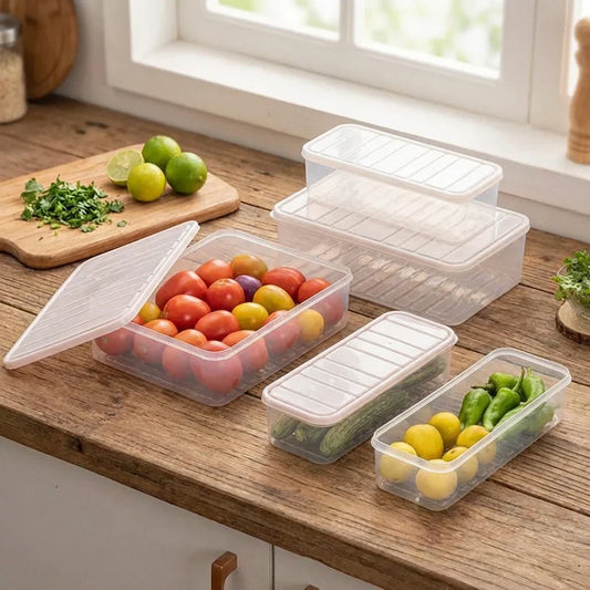 Best plastic food storage container (3 pcs set) - containers | 2026 | fast shipping