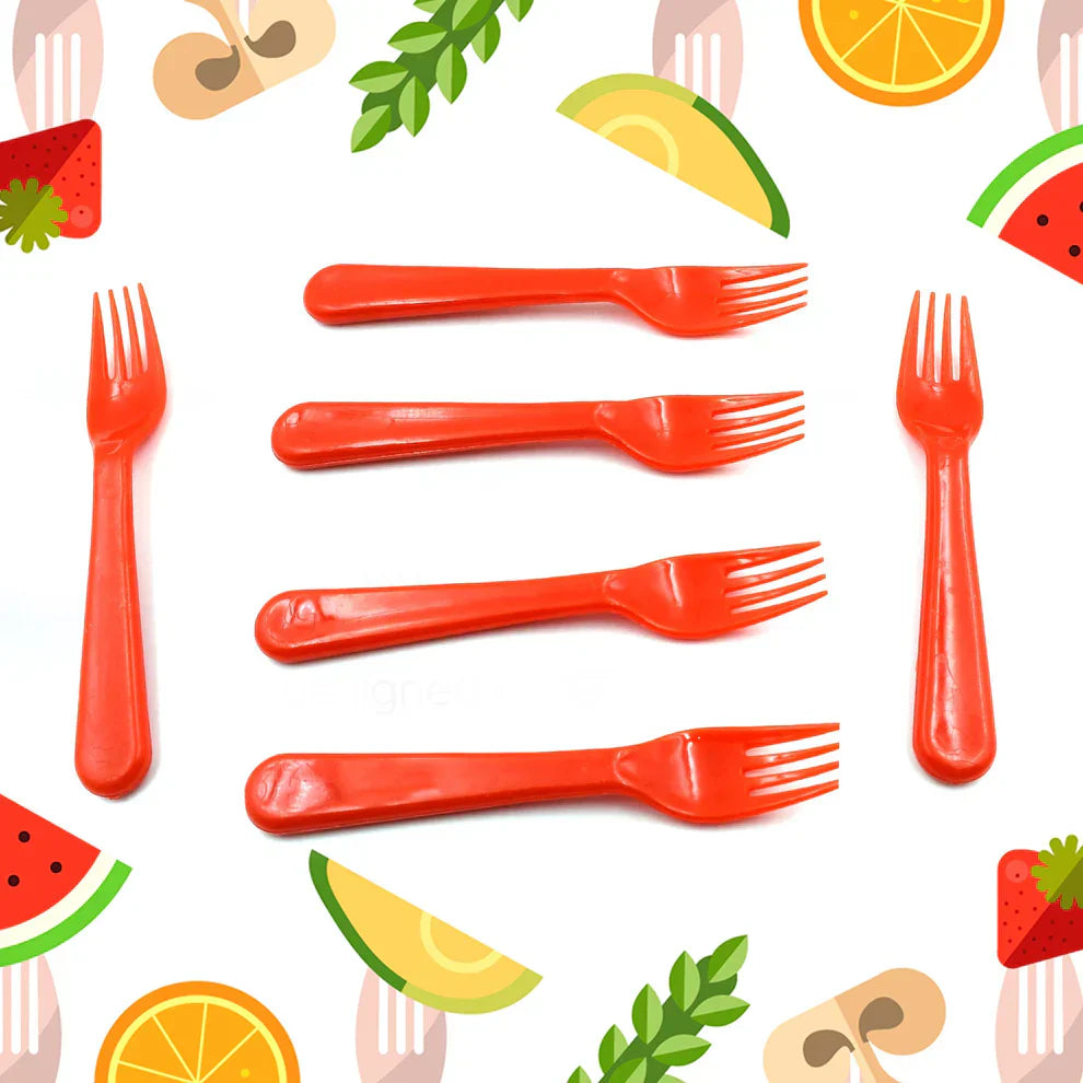 Best plastic fork spoon set – 6 pc - forks | 2025 | fast shipping