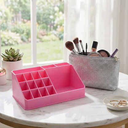 Best plastic makeup organizer box - household storage containers | 2026 | fast shipping