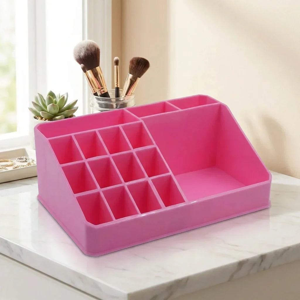 Best plastic makeup organizer box - household storage containers | 2026 | fast shipping
