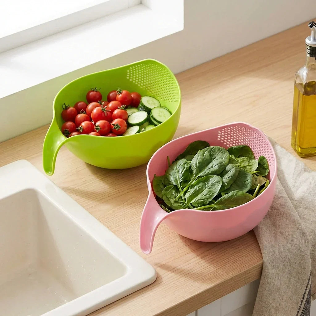 Best plastic rice & food strainer – 3 pcs - colanders | 2026 | fast shipping
