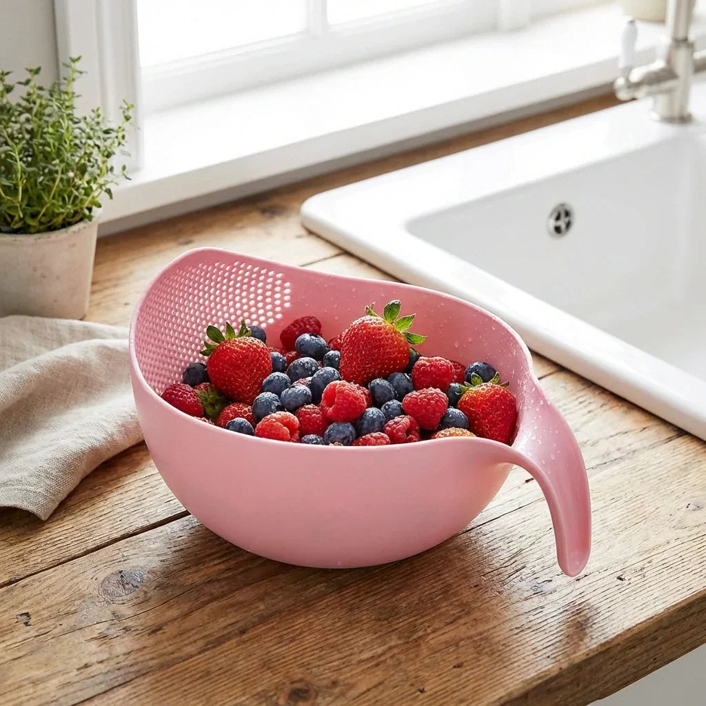 Best plastic rice & food strainer – 3 pcs - colanders | 2026 | fast shipping