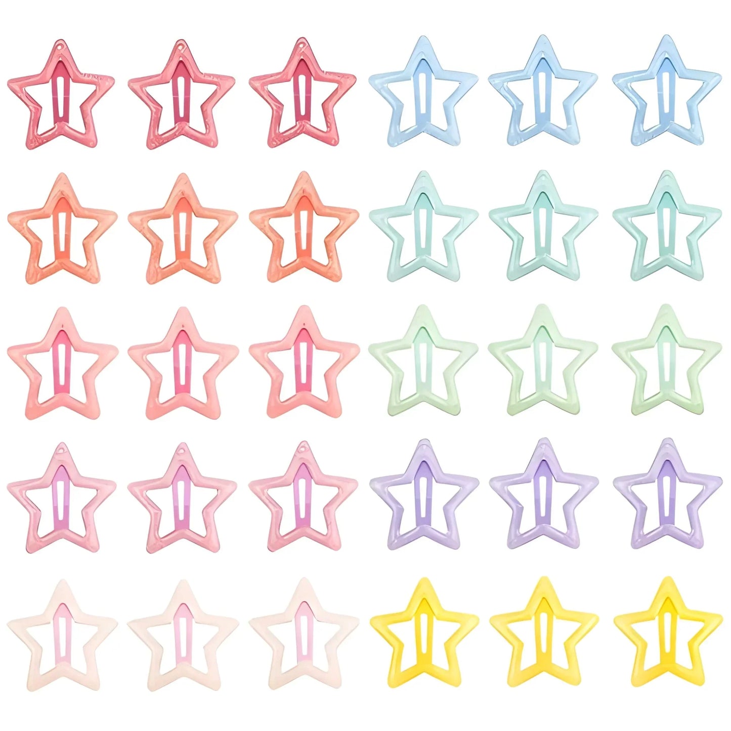 Plastic Small Hair Clips For Girls Kids Accessories - Health & Personal Care