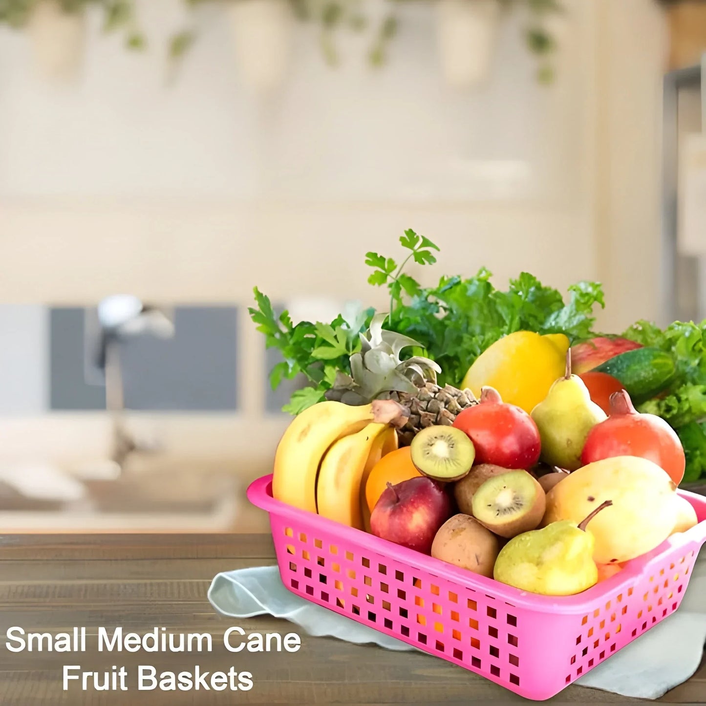 Best plastic small size cane fruit baskets - home & garden | 2025 | fast shipping