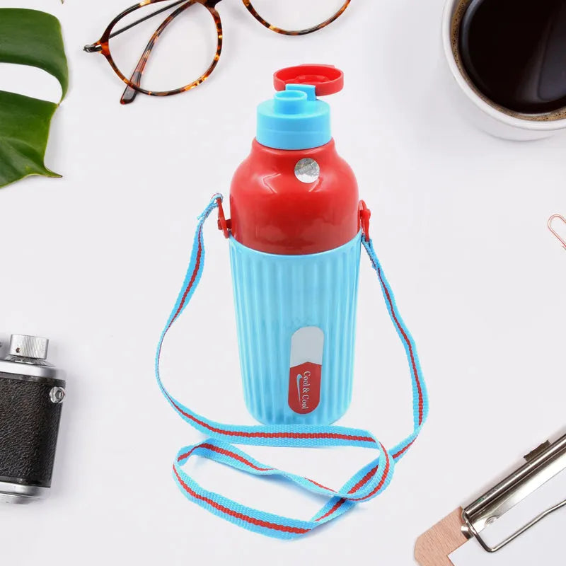 Plastic Sports Insulated Water Bottle With Dori (500 ml) - Home Improvement
