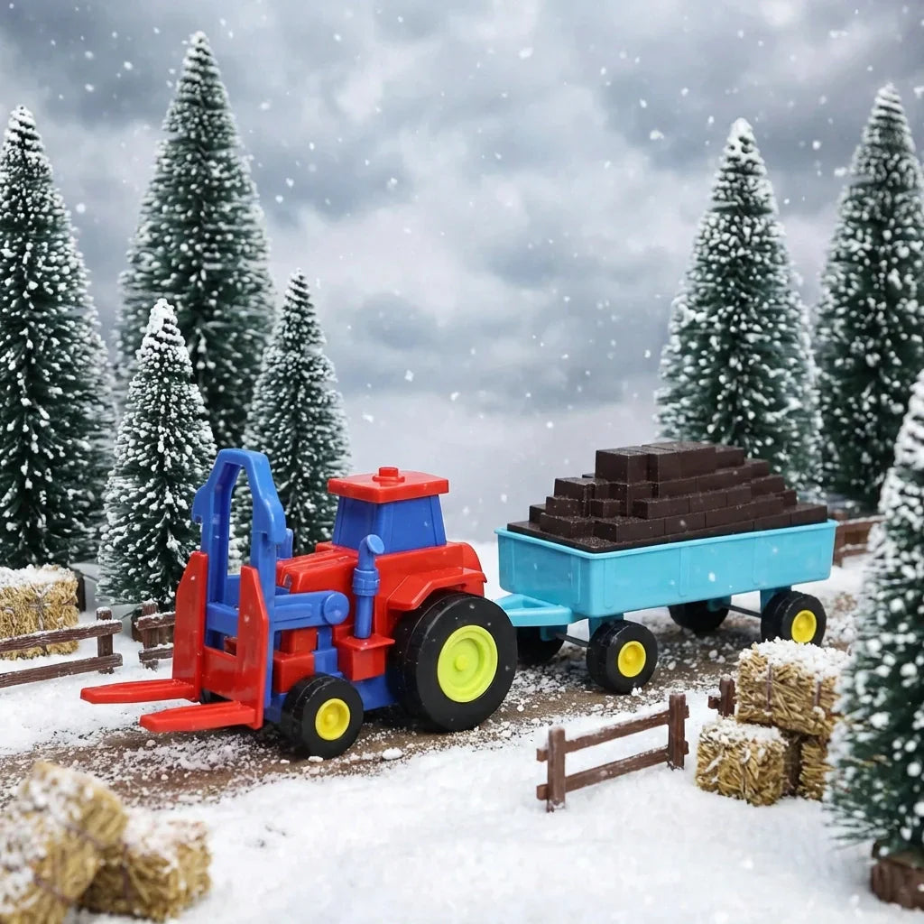 Best plastic tractor toy friction powered with trolley - toys & games | 2026 | fast shipping