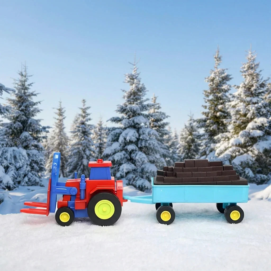 Best plastic tractor toy friction powered with trolley - toys & games | 2026 | fast shipping