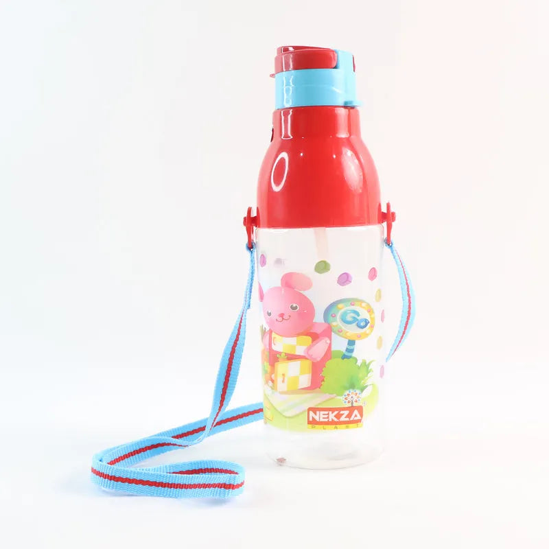 Plastic Tranparent Sports Insulated Water Bottle With Dori (800 ml) - Home Improvement