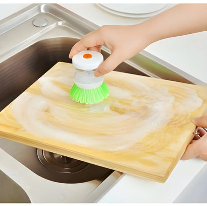 Plastic Wash Basin Brush Cleaner With Liquid - Industrial & Scientific