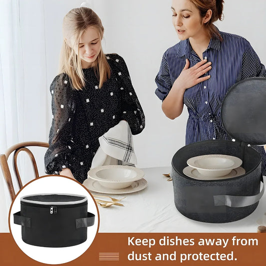 Plate Storage Organizer Case