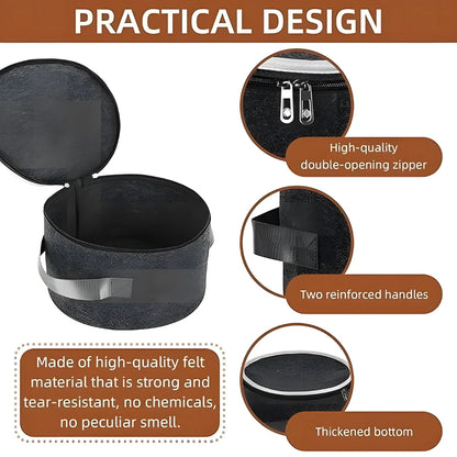 Plate Storage Organizer Case