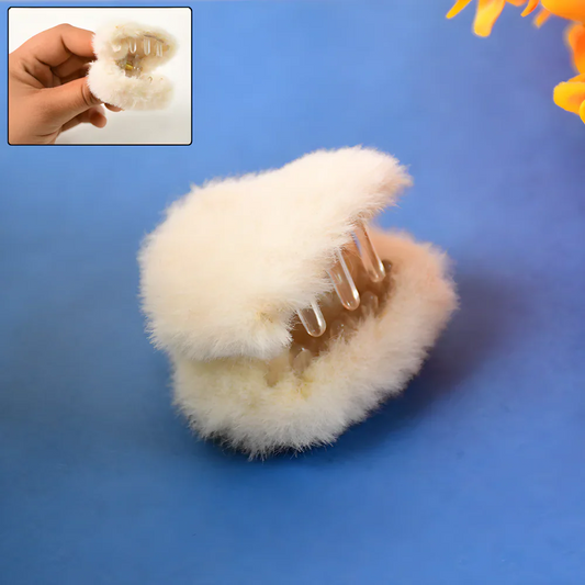 Plush Hair Claw Clip - Health & Personal Care
