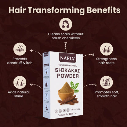 Naria Natual Shikakai Powder