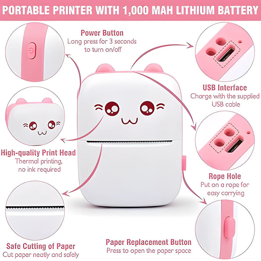 Pocket Sized Instant Printer Electronics