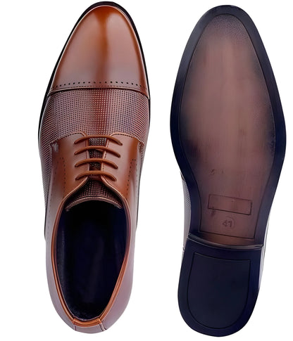 Polished Brown Dress Shoes Shoes