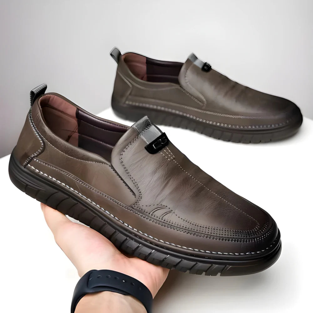 Polished Slip On Walkers Shoes