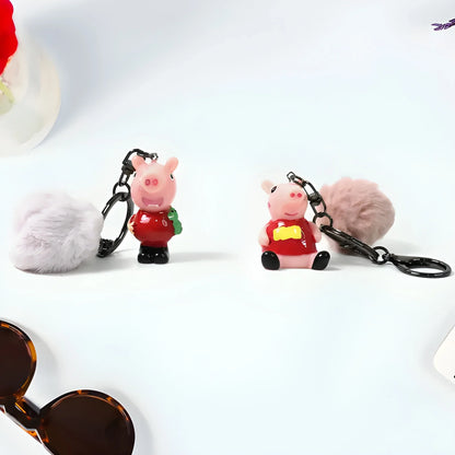 Best pom cartoon keychain - keychains | 2025 | fast shipping