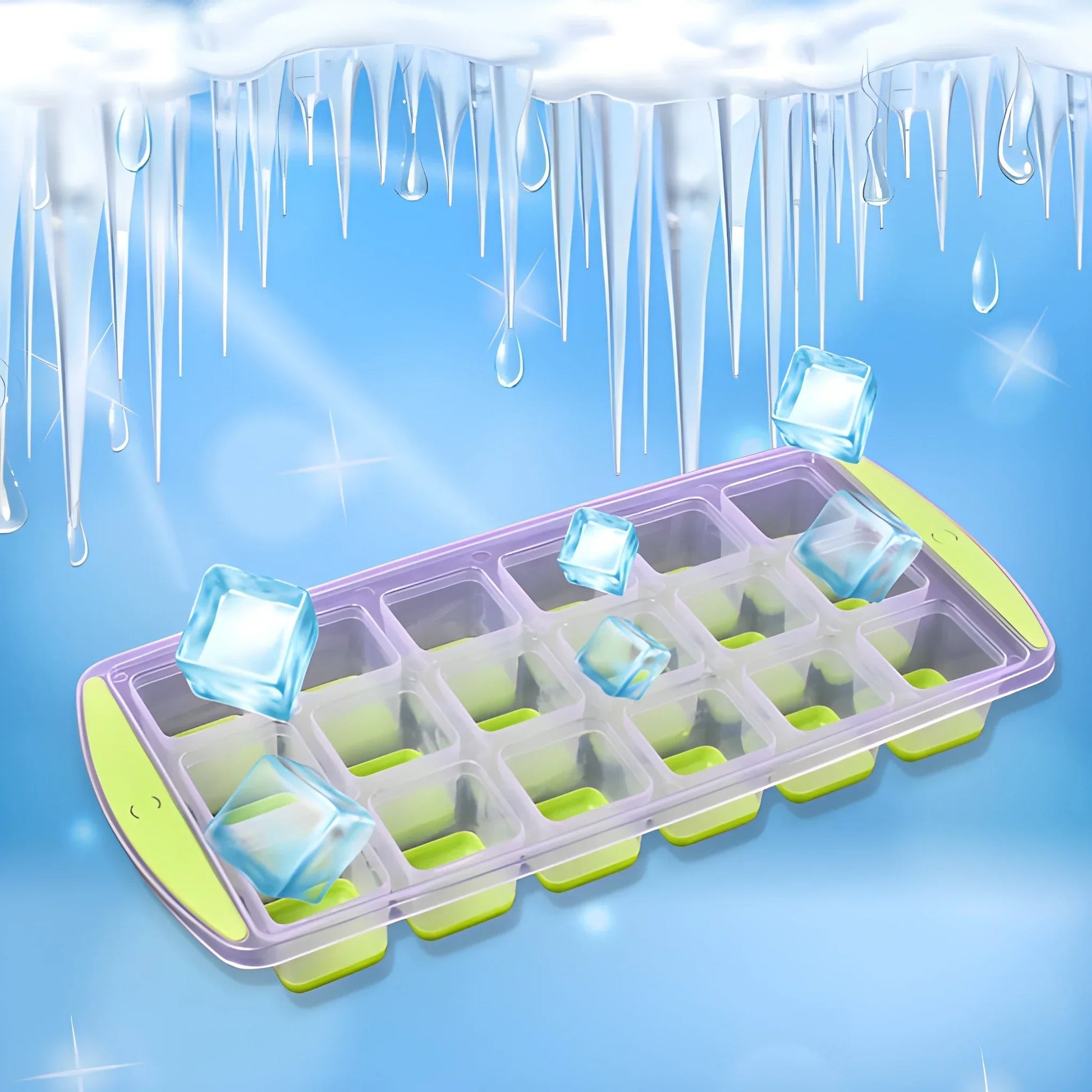 Pop-Up Silicone Ice Tray - Home Improvement