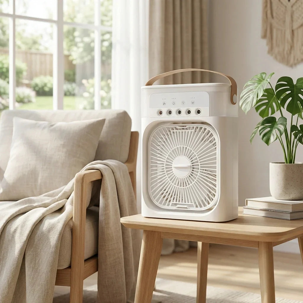 Best portable air cooler with led lights - powered hand fans & misters | 2026 | fast shipping