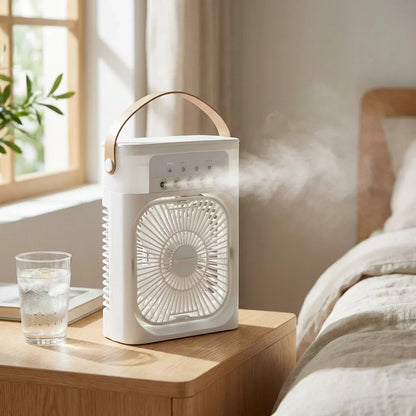 Best portable air cooler with led lights - powered hand fans & misters | 2026 | fast shipping
