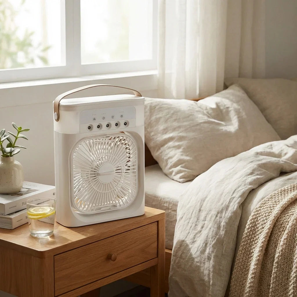 Best portable air cooler with led lights - powered hand fans & misters | 2026 | fast shipping
