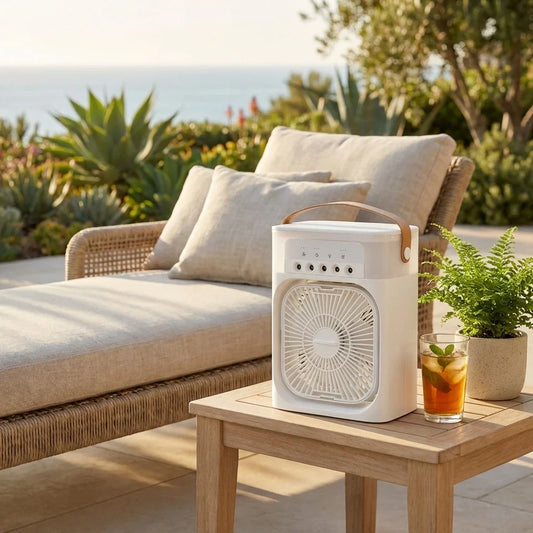 Best portable air cooler with led lights - powered hand fans & misters | 2026 | fast shipping