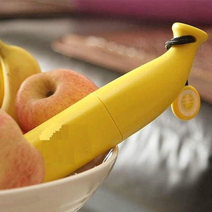 Portable Banana Shaped Rain And UV Protector Umbrella