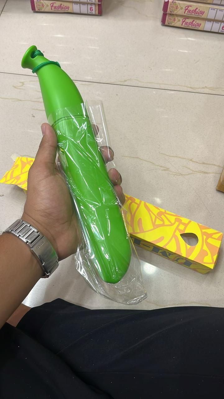 Portable Banana Shaped Rain And UV Protector Umbrella