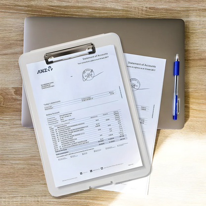 Portable Clipboard Storage File Home Accessories