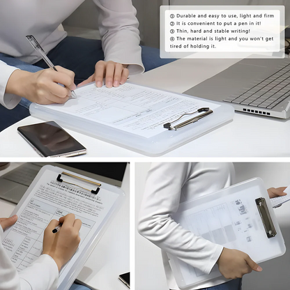 Portable Clipboard Storage File Home Accessories