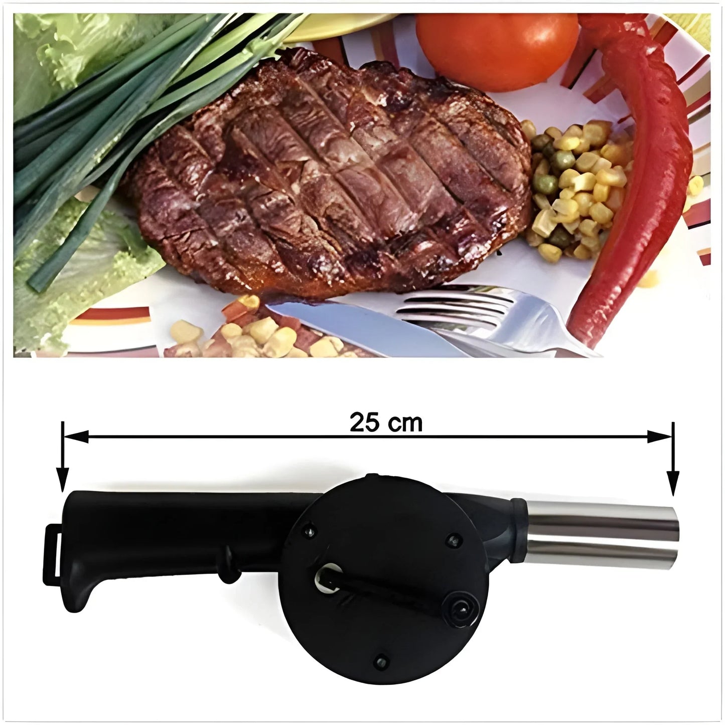 Best portable hand crank air blower fan - 2025 | fast shipping