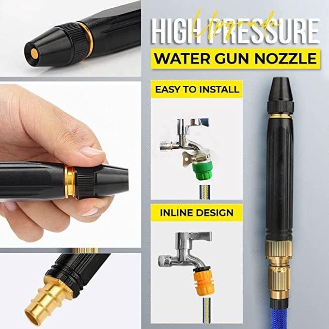 Portable High Pressure Water Nozzle (Black) Water Nozzle