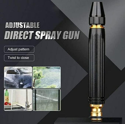 Portable High Pressure Water Nozzle (Black) Water Nozzle