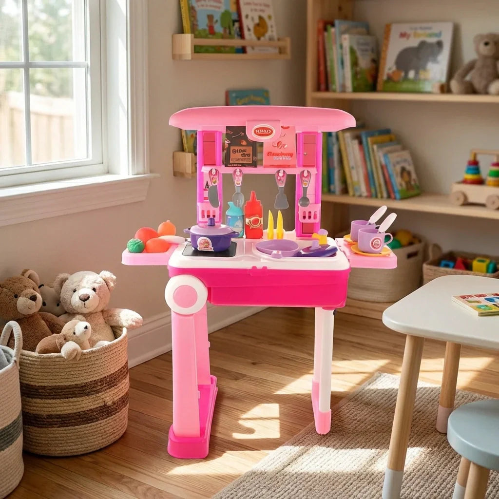 Best portable kids kitchen playset - toy kitchens | 2026 | fast shipping