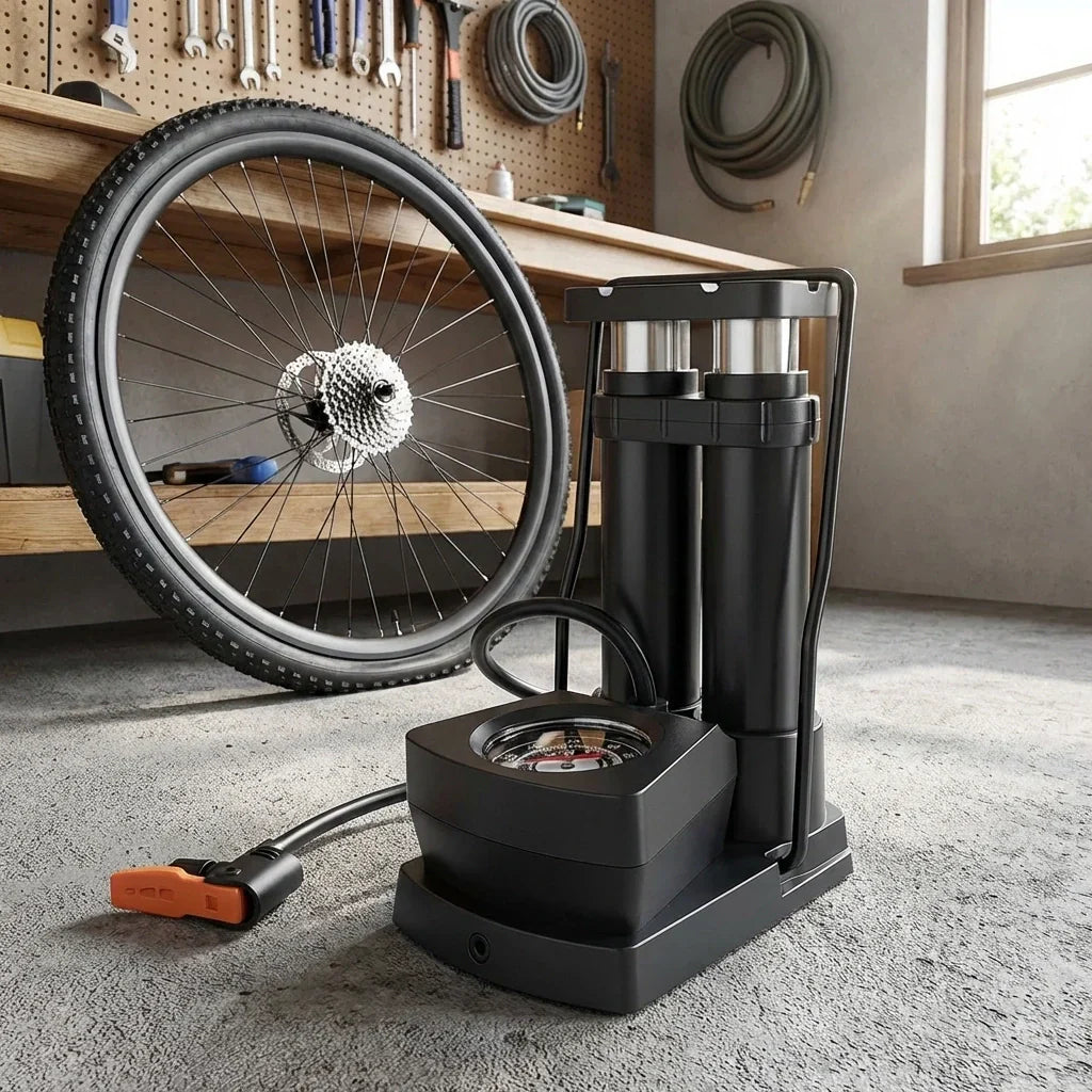 Best portable mini bike pump with gauge - bicycle pumps | 2026 | fast shipping