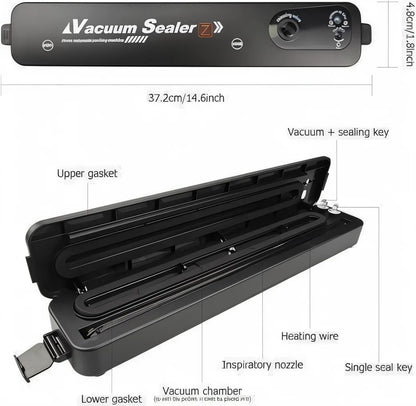 Portable Multi functional Food Vacuum Sealer Home & Kitchen