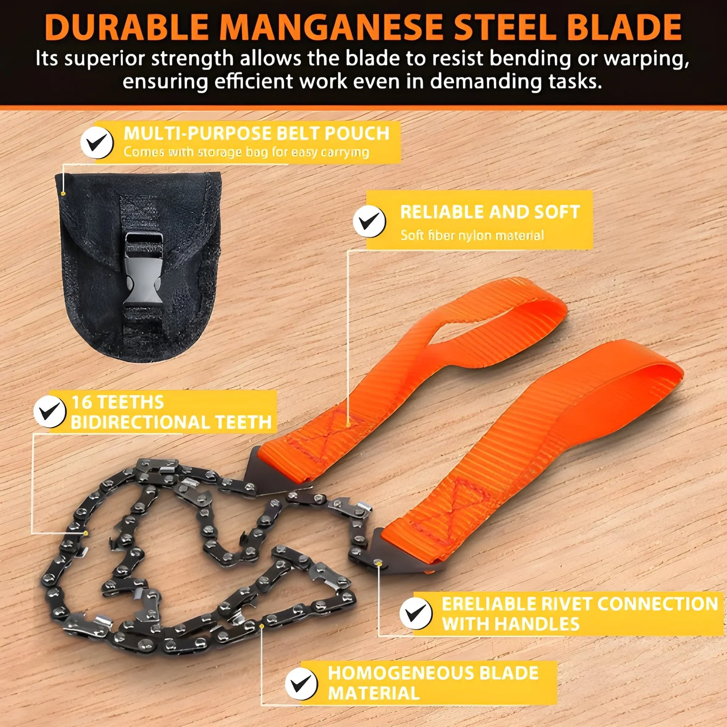 Portable Pocket Chainsaw
