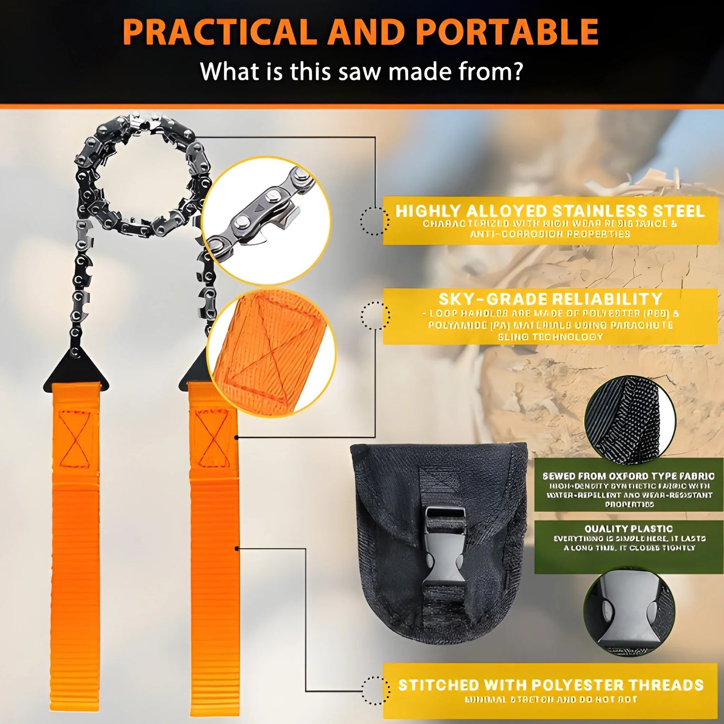Portable Pocket Chainsaw