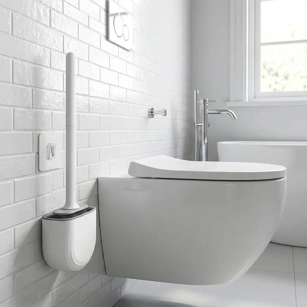 Best portable silicone toilet brush with holder - home & garden | 2026 | fast shipping