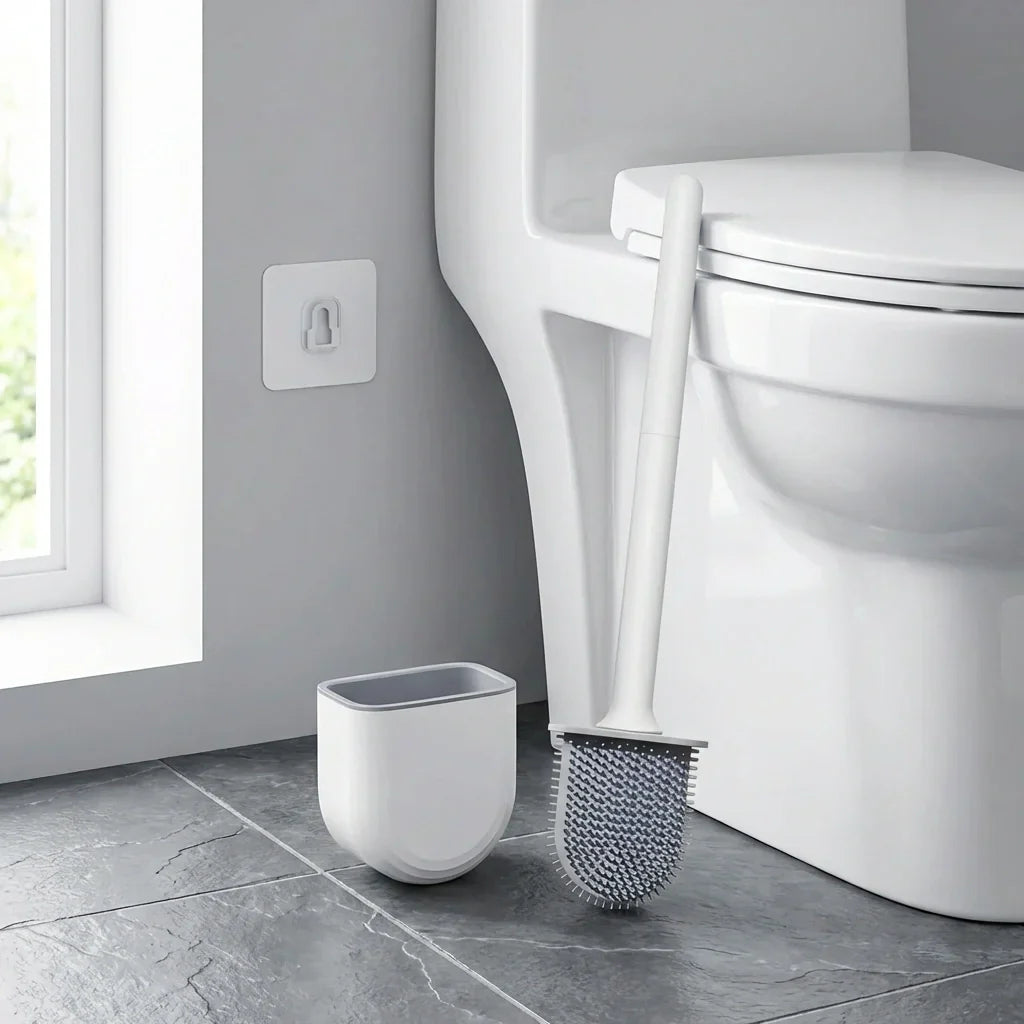 Best portable silicone toilet brush with holder - home & garden | 2026 | fast shipping