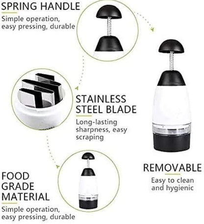 Portable Stainless Steel Slap Chopper Freesize Chopper