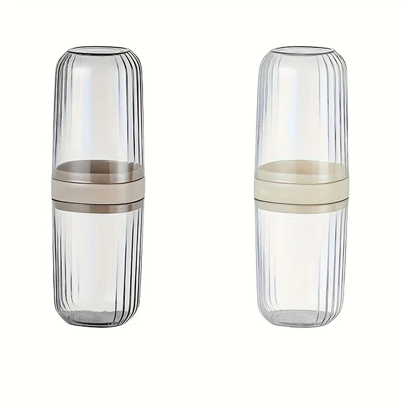 Portable Toothbrush Storage Box Pack of 2 Home Accessories