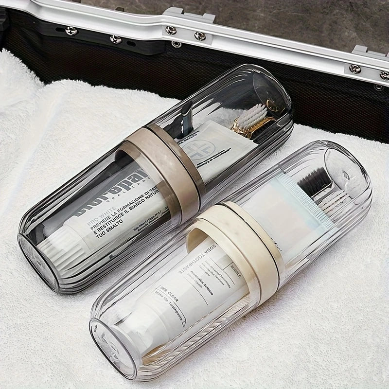 Portable Toothbrush Storage Box Pack of 2 Home Accessories
